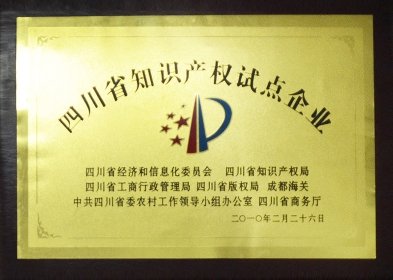 四川省知識産權試點企業